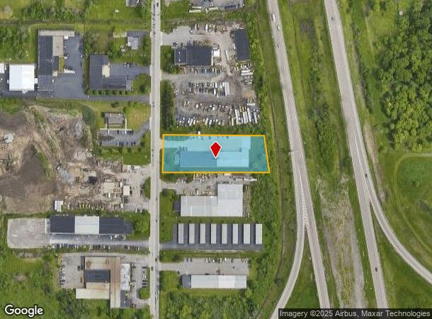 3315 N Benzing Rd, Orchard Park, NY Parcel Map