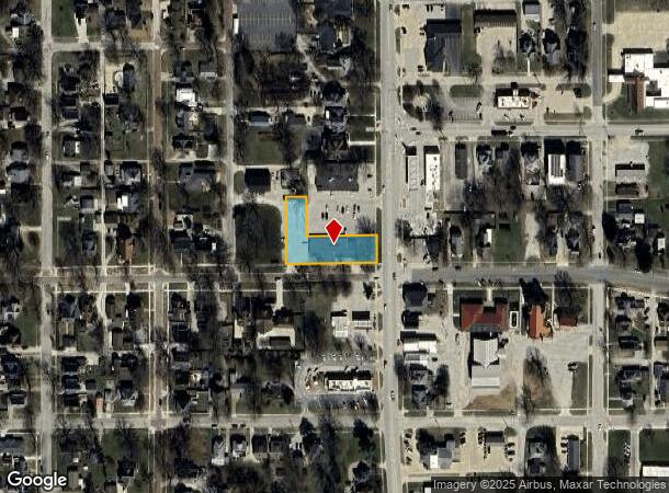 624 S Main St, Hillsboro, IL Parcel Map