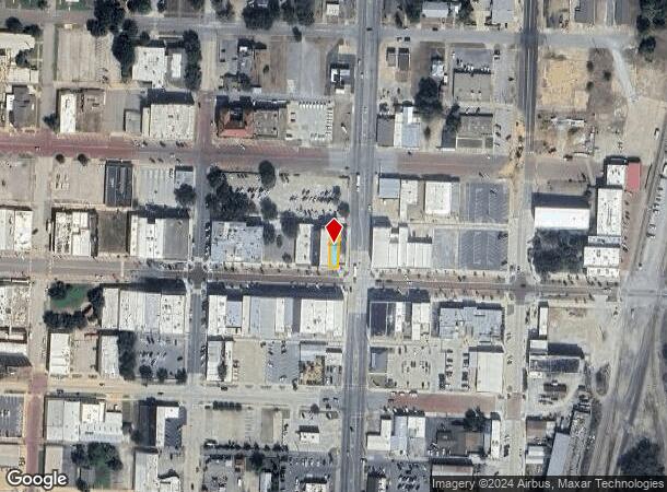  203 W Main St, Denison, TX Parcel Map