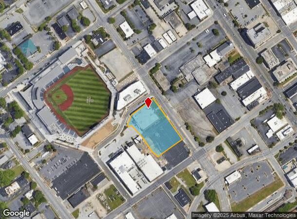  225 N Elm St, High Point, NC Parcel Map