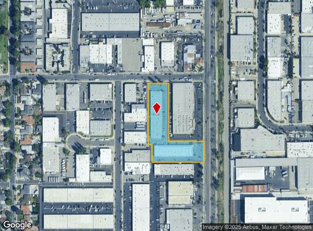 7921 Canoga Ave, Canoga Park, CA Parcel Map