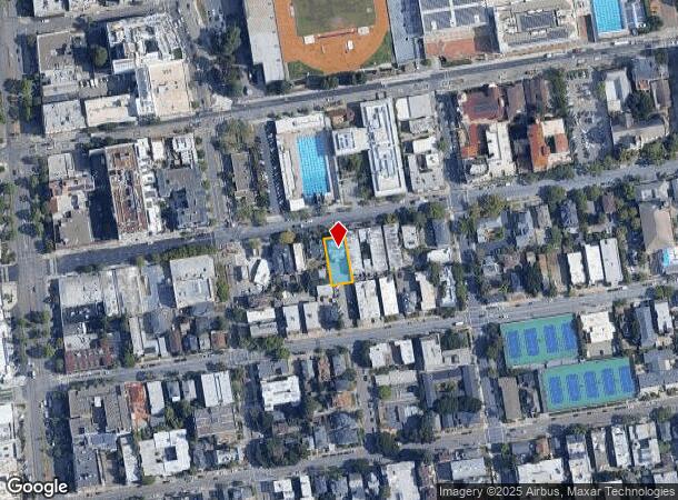  2222 Durant Ave, Berkeley, CA Parcel Map