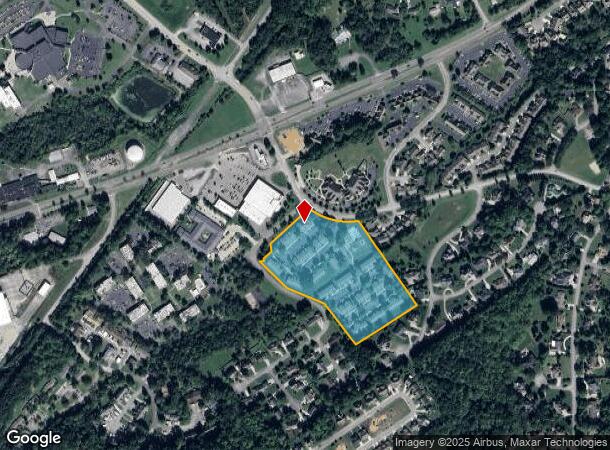 301 Briarcliff Ave, Oak Ridge, TN Parcel Map