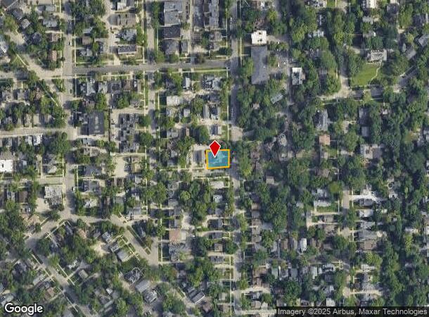 1022 S Forest Ave, Ann Arbor, MI Parcel Map