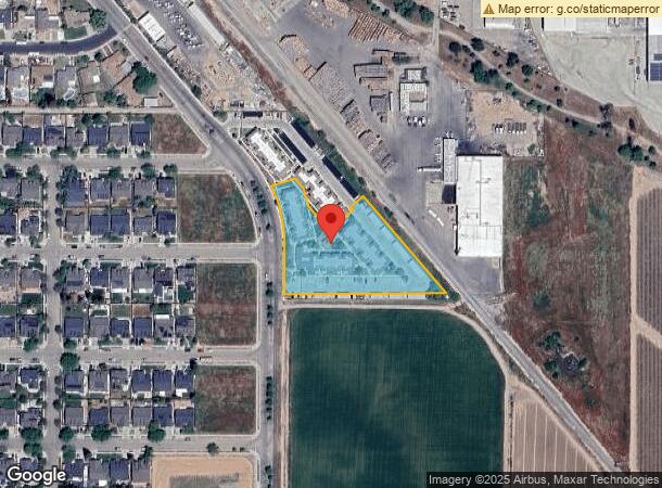  1110 S I St, Reedley, CA Parcel Map