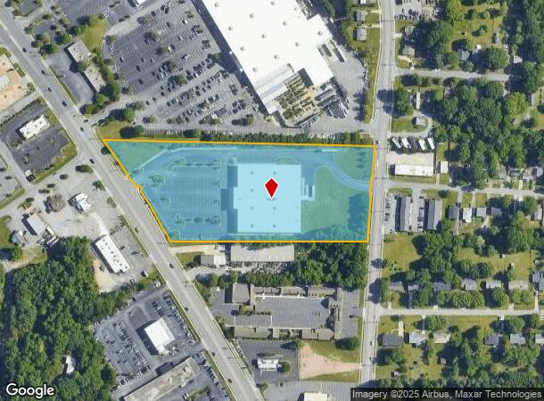  2506 N Main St, High Point, NC Parcel Map