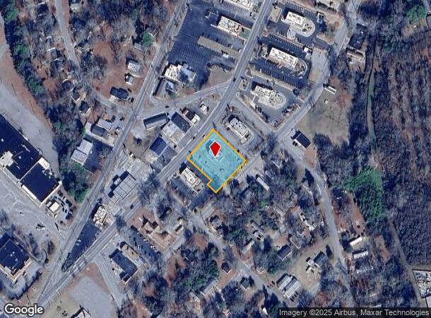  1402 S Main St, Laurinburg, NC Parcel Map