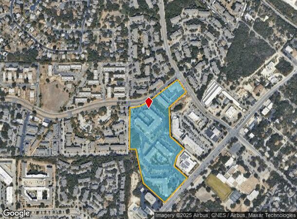  11539 Huebner Rd, San Antonio, TX Parcel Map