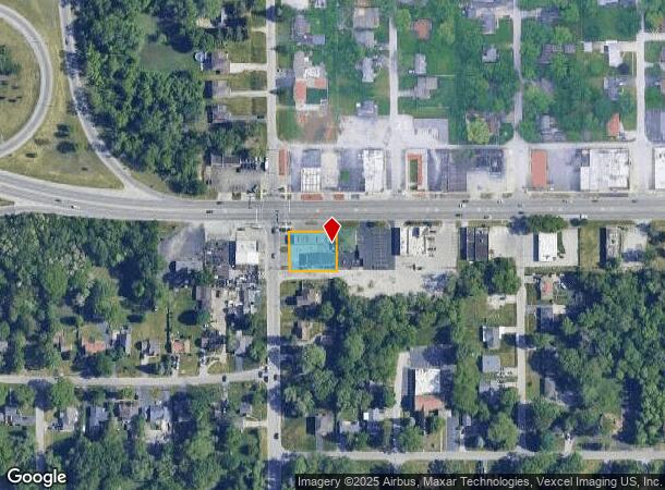  3553 W 159Th St, Markham, IL Parcel Map