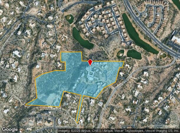 5501 N Hacienda Del Sol Rd, Tucson, AZ Parcel Map