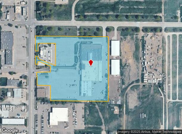 1607 S Locust St, Grand Island, NE Parcel Map