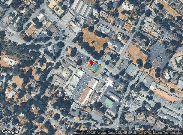  16 W Carmel Valley Rd, Carmel Valley, CA Parcel Map