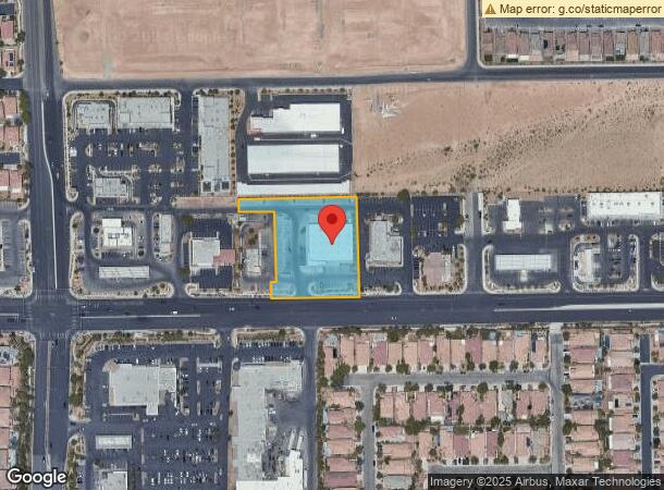  4760 W Cactus Ave, Las Vegas, NV Parcel Map