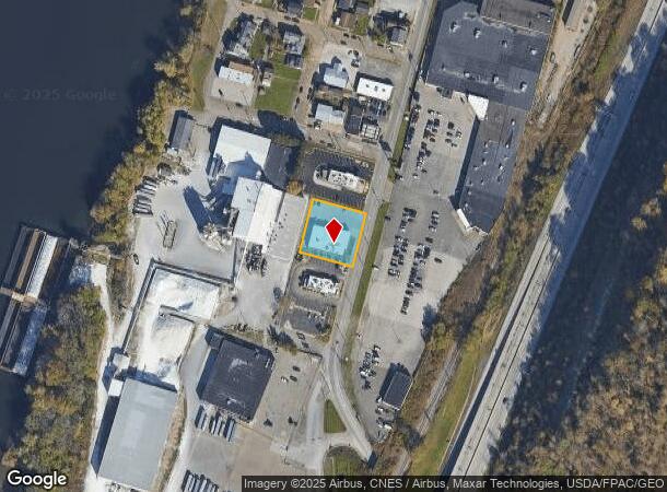 205 Marshall St N, Benwood, WV Parcel Map