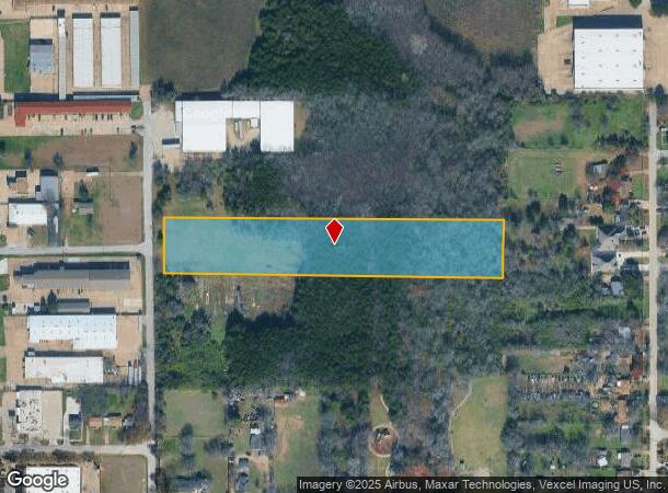 1748 Idlewild Ln, Lancaster, TX Parcel Map