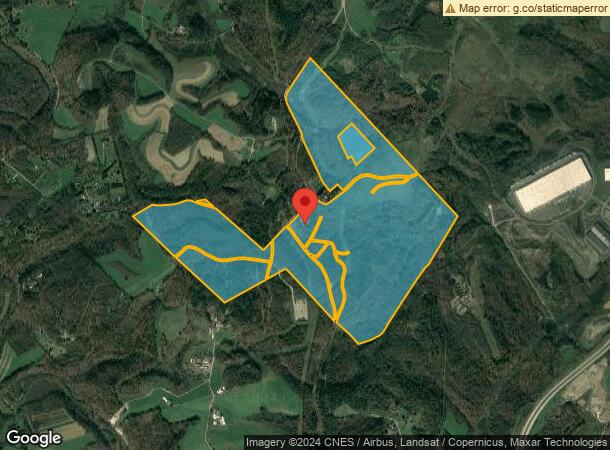  400 Robinson Church Rd, Bulger, PA Parcel Map