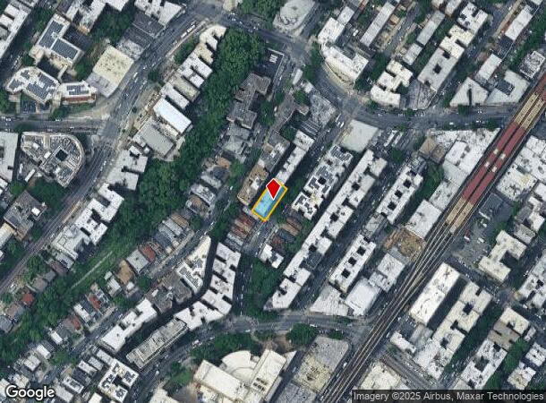 2005 Grand Ave, Bronx, NY Parcel Map