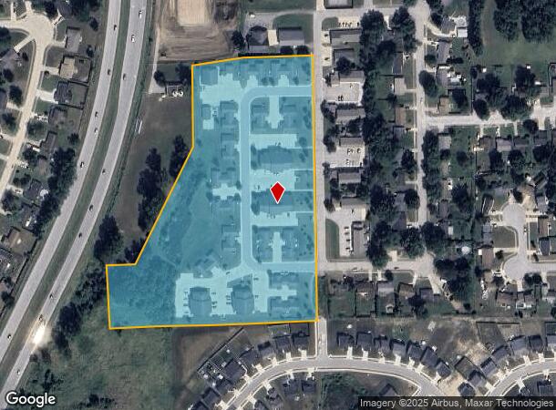 15001 Tally Ho Dr, Huntertown, IN Parcel Map