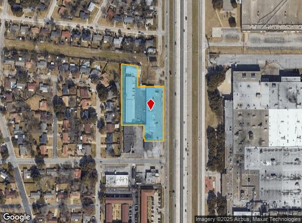  6900 South Fwy, Fort Worth, TX Parcel Map