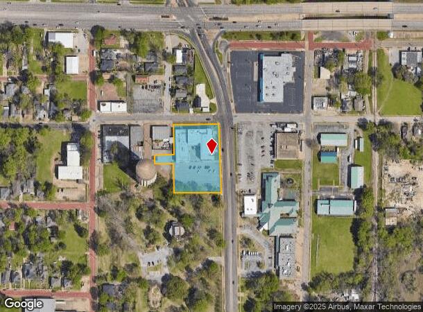 712 N Broadway Ave, Tyler, TX Parcel Map