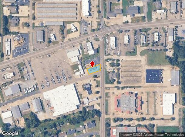  71 S Thomas St, Tupelo, MS Parcel Map