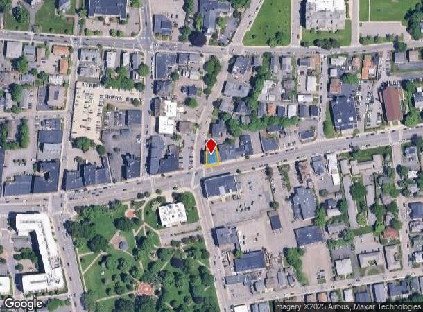  605 Main St, Waltham, MA Parcel Map