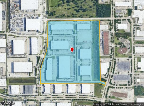  4730 Consulate Plaza Dr, Houston, TX Parcel Map