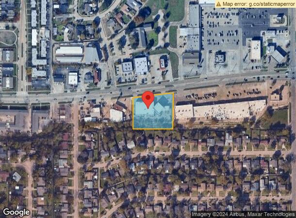  3706 W Walnut St, Garland, TX Parcel Map