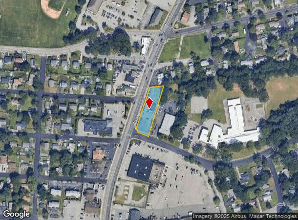  1184 Warwick Ave, Warwick, RI Parcel Map