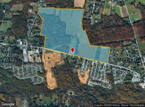  2207 Horseshoe Pike, Honey Brook, PA Parcel Map