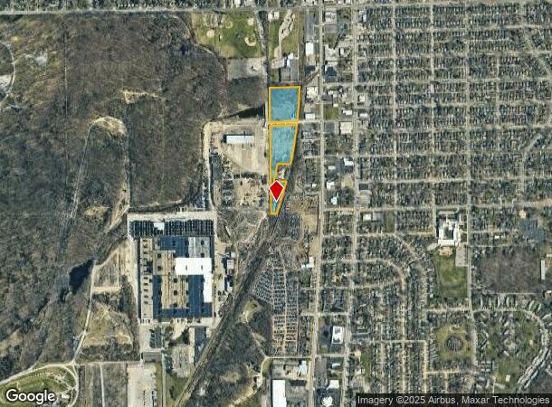  220 W Eckman St, South Bend, IN Parcel Map