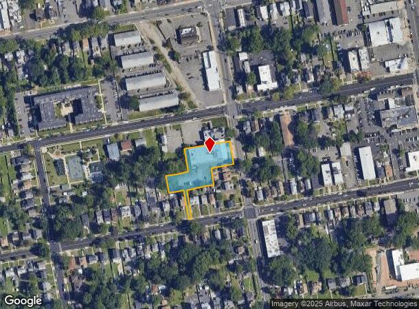  208 Locust St, Roselle, NJ Parcel Map
