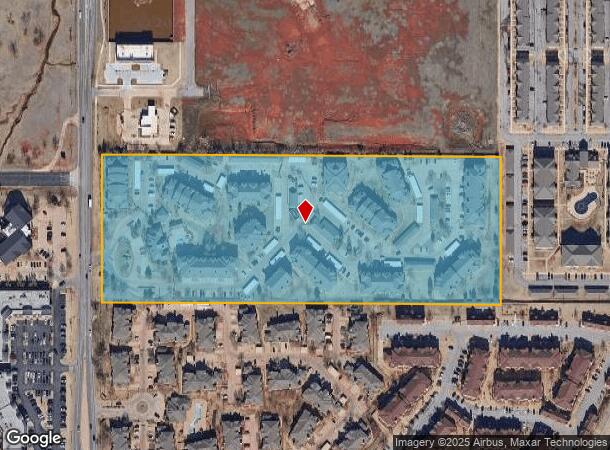  14300 N May Ave, Oklahoma City, OK Parcel Map