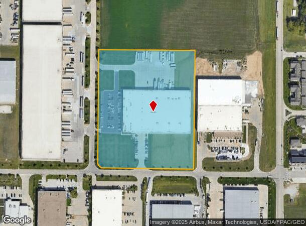 10367 S 134Th St, Omaha, NE Parcel Map