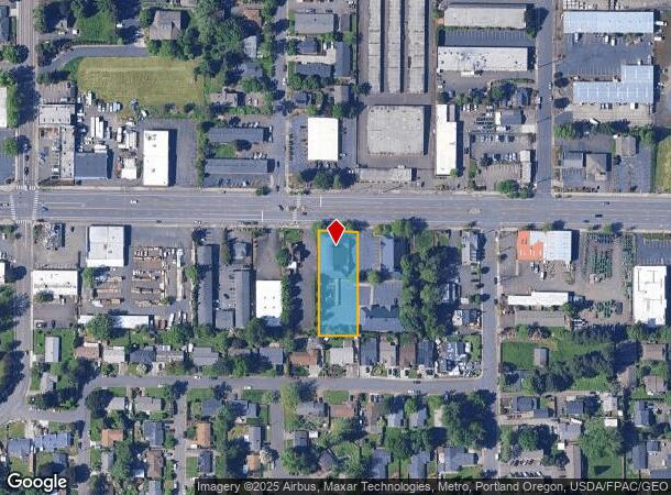 1312 E Powell Blvd, Gresham, OR Parcel Map
