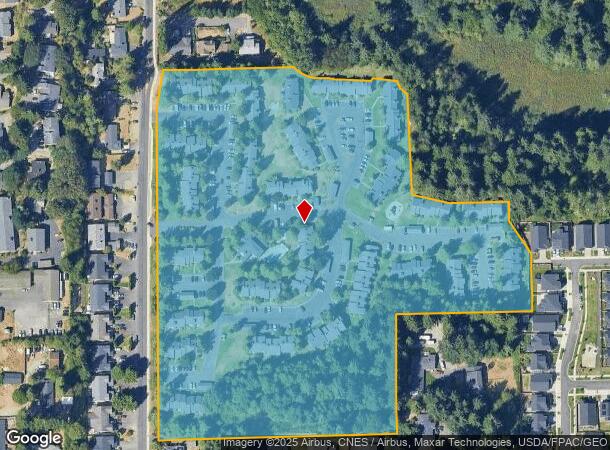  3313 72Nd Avenue Ct W, University Place, WA Parcel Map