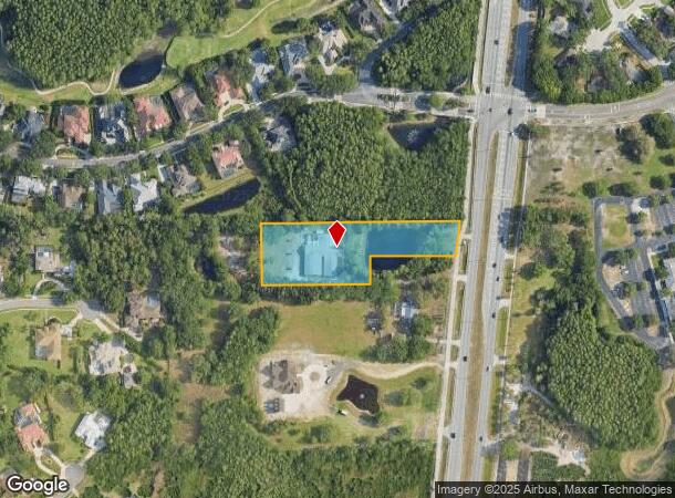  722 E Lake Rd S, Tarpon Springs, FL Parcel Map