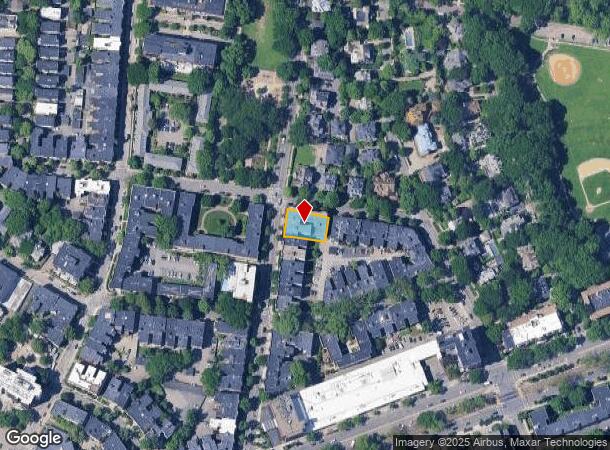  229 Saint Paul St, Brookline, MA Parcel Map
