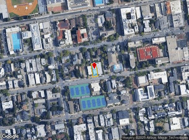 2329 Channing Way, Berkeley, CA Parcel Map