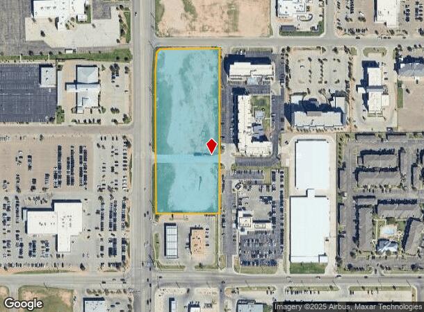  6313 Milwaukee Ave, Lubbock, TX Parcel Map