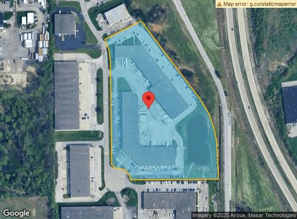  1345 Brookville Way, Indianapolis, IN Parcel Map