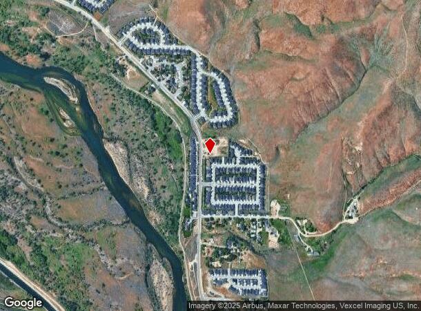  6776 E Warm Springs Ave, Boise, ID Parcel Map