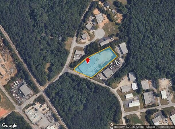  2420 Kinmor Industrial Pky Nw, Conyers, GA Parcel Map