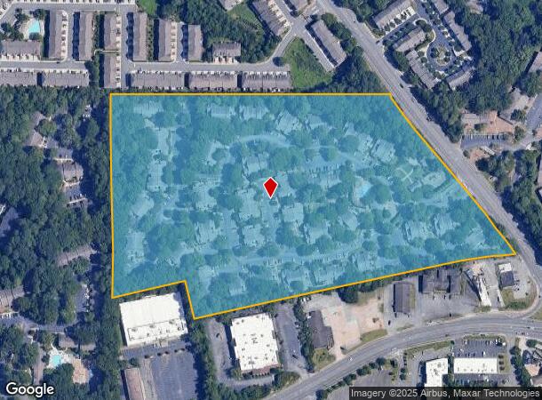  3400 Winterset Pky Se, Marietta, GA Parcel Map