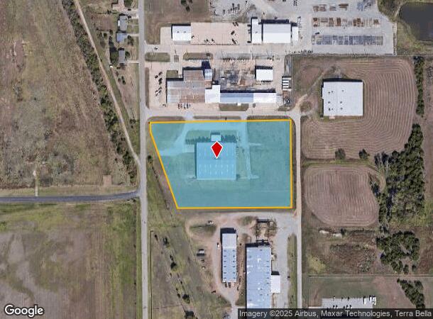 500 E 19Th St, Cushing, OK Parcel Map