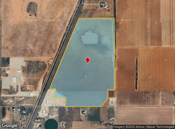 1707 E Carter Dr, Brownfield, TX Parcel Map