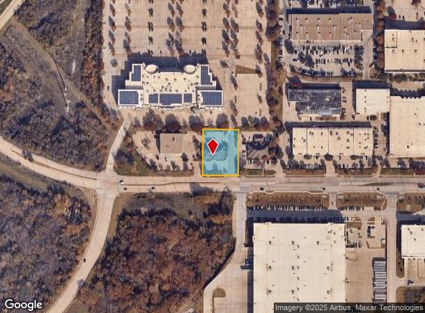  1020 Mustang Dr, Grapevine, TX Parcel Map