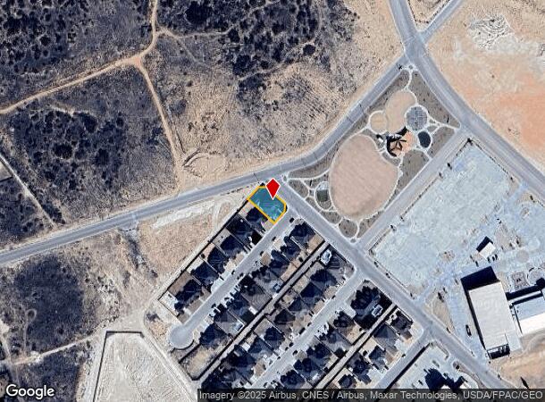 1717 E 13Th St, Monahans, TX Parcel Map