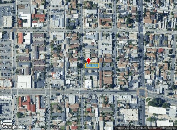  6336 Stafford Ave, Huntington Park, CA Parcel Map