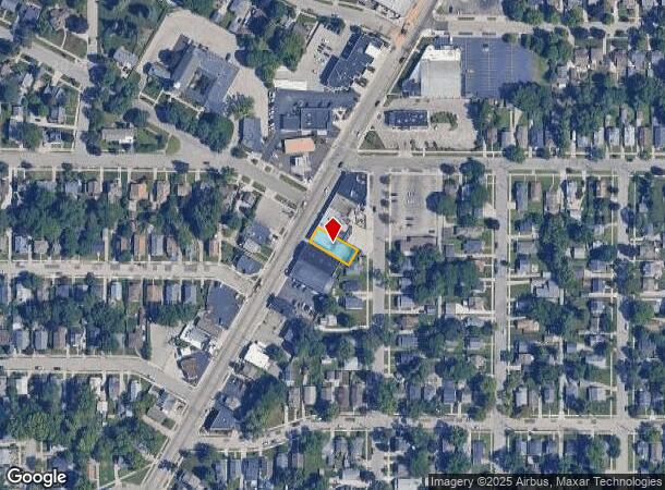  2156 Plainfield Ave Ne, Grand Rapids, MI Parcel Map